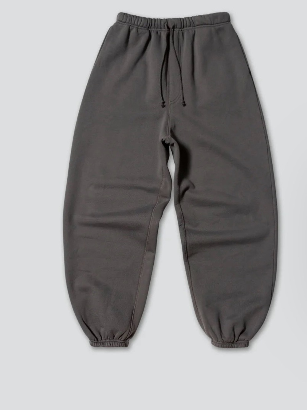 Elwood Elastic-Waist joggers Charcoal gray unisex